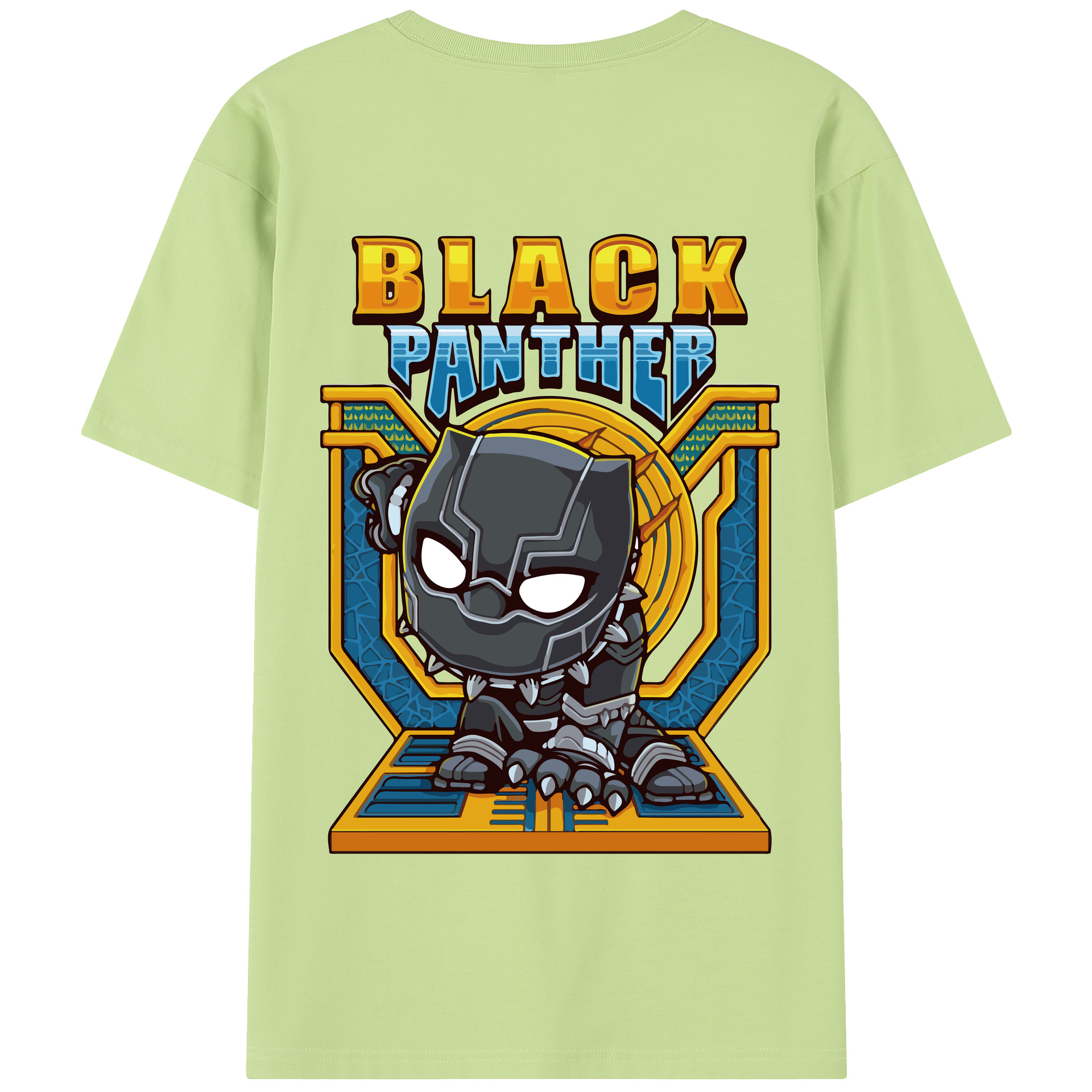 （画像用） アベンジャーズ The Avengers 綿100％半袖Tシャツ（背面プリント）